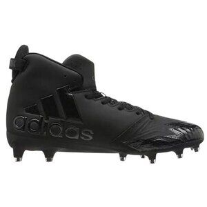 Adidas FREAK X CARBON "Triple Black" Linemen Football Cleats BW0866 NWOT Size 18